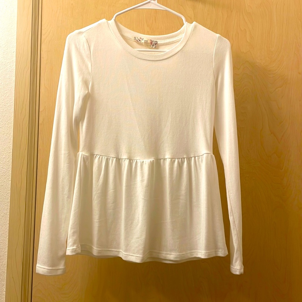*MATERNITY* Womens White XSmall Maternity blouse